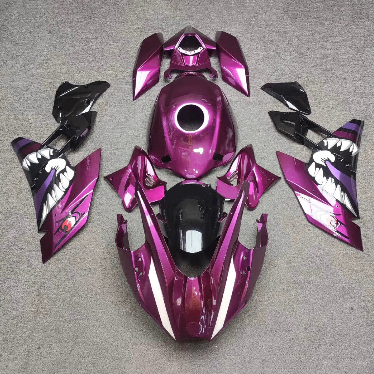 Kit carenatura iniezione ABS adatto per Kawasaki Ninja H2 2015-2022