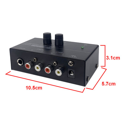Preamplificatore Phono PP500 Preamplificatore con controllo del volume a 12 V per giradischi LP