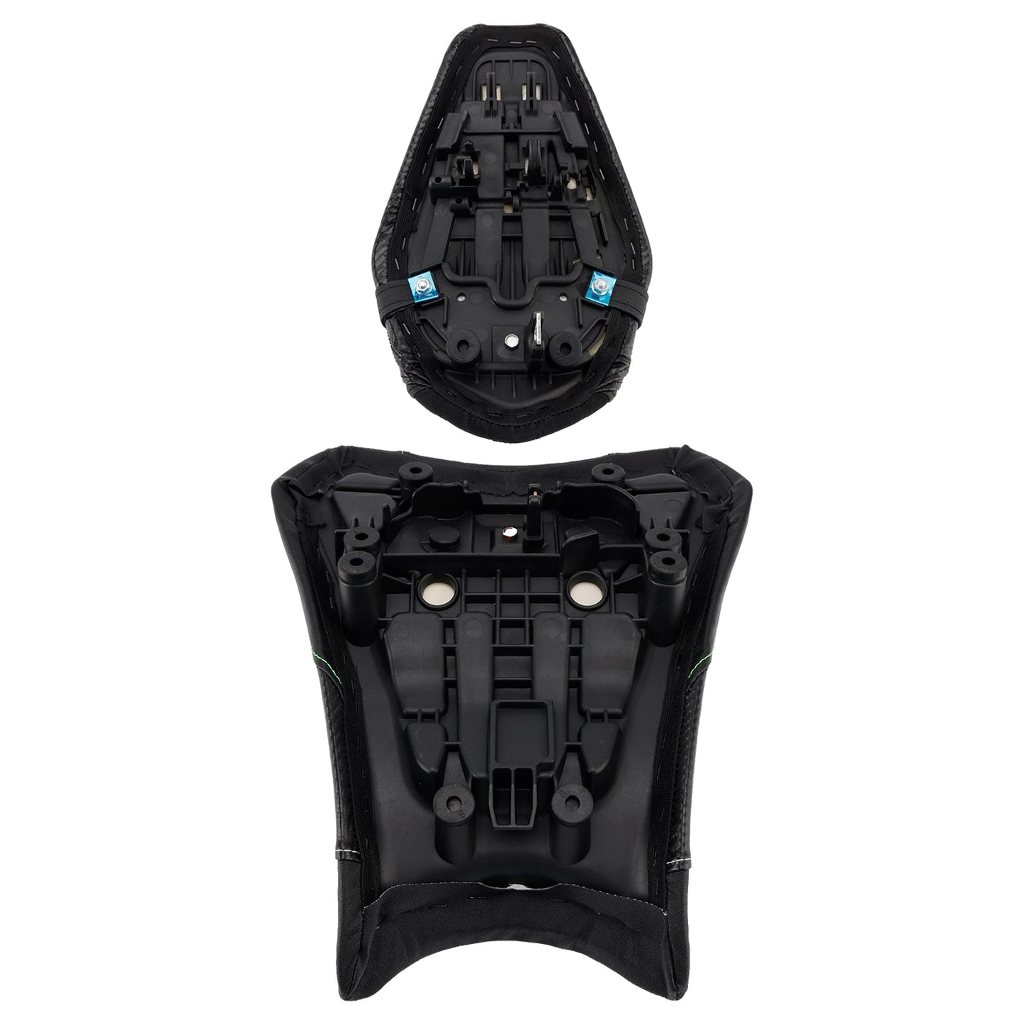 Kit cuscini passeggero Raider anteriori e posteriori per BMW R1300GS 2024-2025, colore nero.