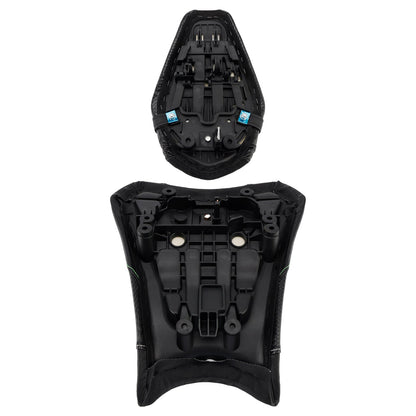 Kit cuscini passeggero Raider anteriori e posteriori per BMW R1300GS 2024-2025, colore nero.