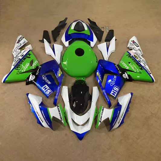 Kit carenatura iniezione in plastica ABS adatto per Kawasaki ZX10R 2004-2005