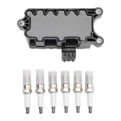 Bobina di accensione Mercury Monterey V6 4.2L 2004-2007 + 6 candele + 6 cavi FD498 5F2Z-12029-AD 1F2118100 (copia)