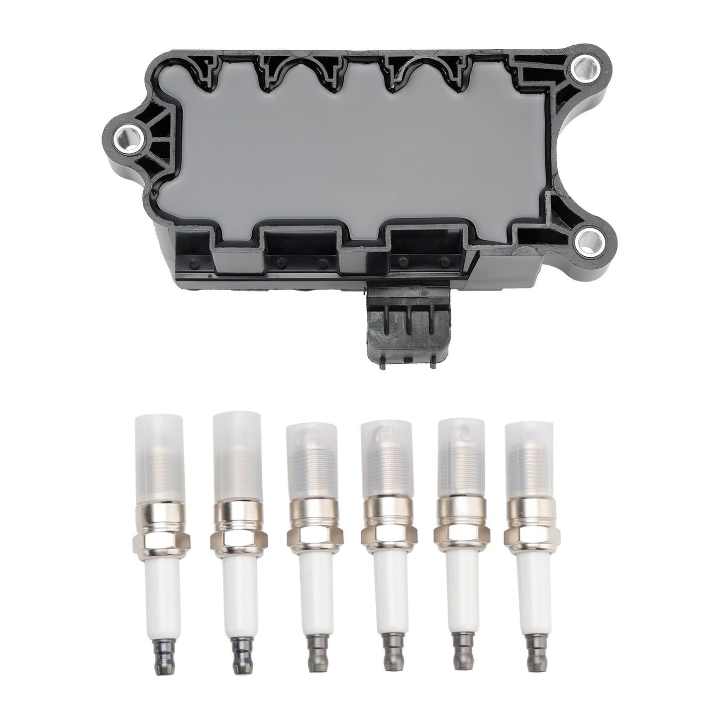 Bobina di accensione Ford Freestar V6 4.2L 2004-2007 + 6 candele + 6 cavi FD498 5F2Z-12029-AD 1F2118100