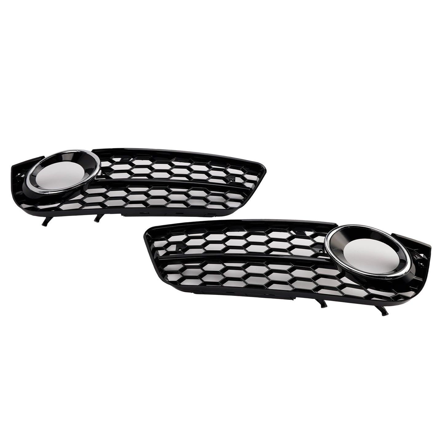 Griglia di copertura fendinebbia anteriore a nido d'ape Audi A5 2007-2011 2 pezzi 1522024