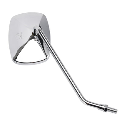 Set specchietti retrovisori cromati da 10 mm per Piaggio Beverly 125 250 2004 2005 06 07 08