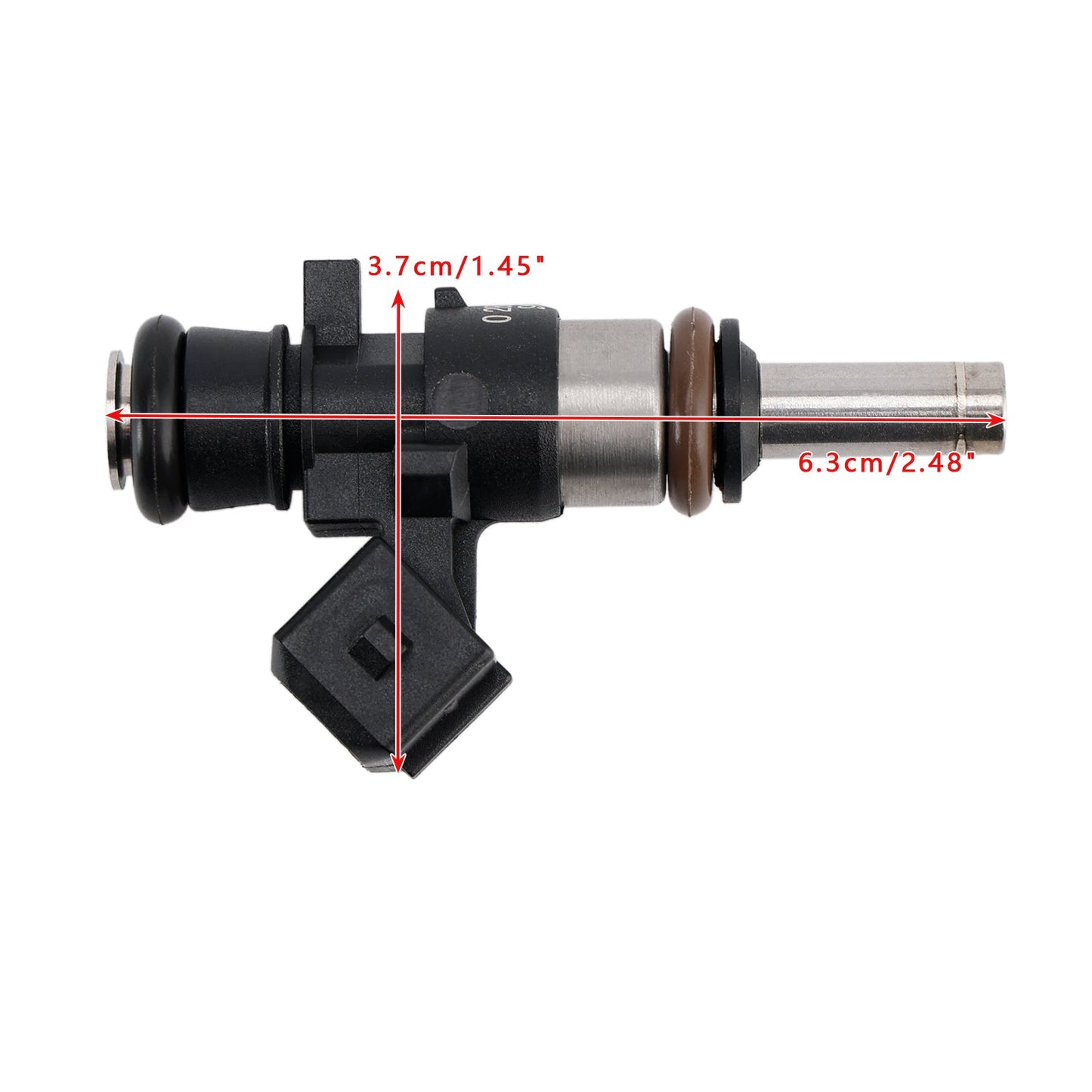 Iniettore carburante 4 pezzi 0280158040 980CC adatto a Citroen, Peugeot e Renault