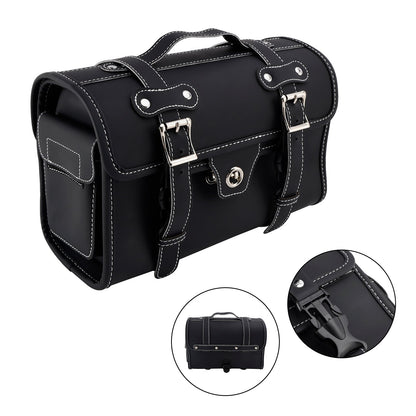 Borsa laterale universale per borse laterali, per moto, colore nero