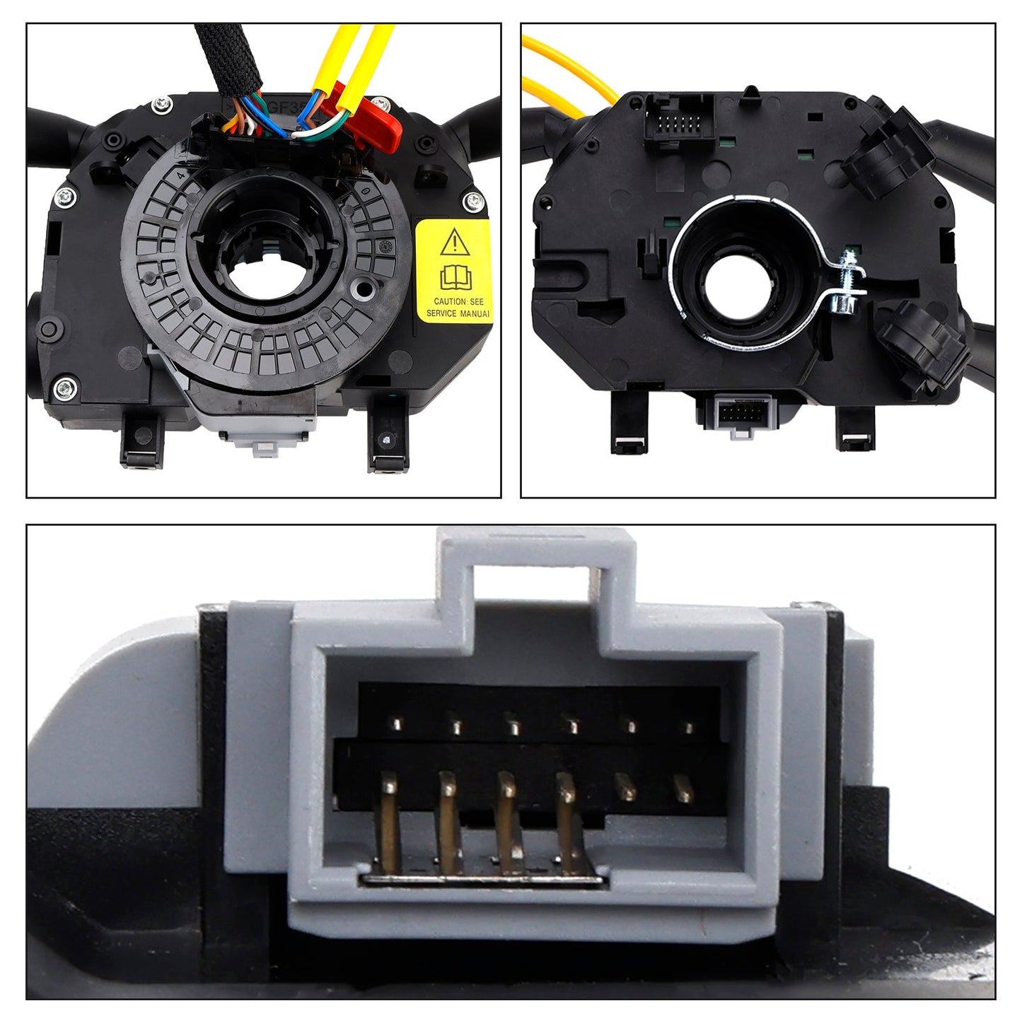 Interruttore piantone sterzo completo per Fiat Punto Evo Abarth 735471939 735521318