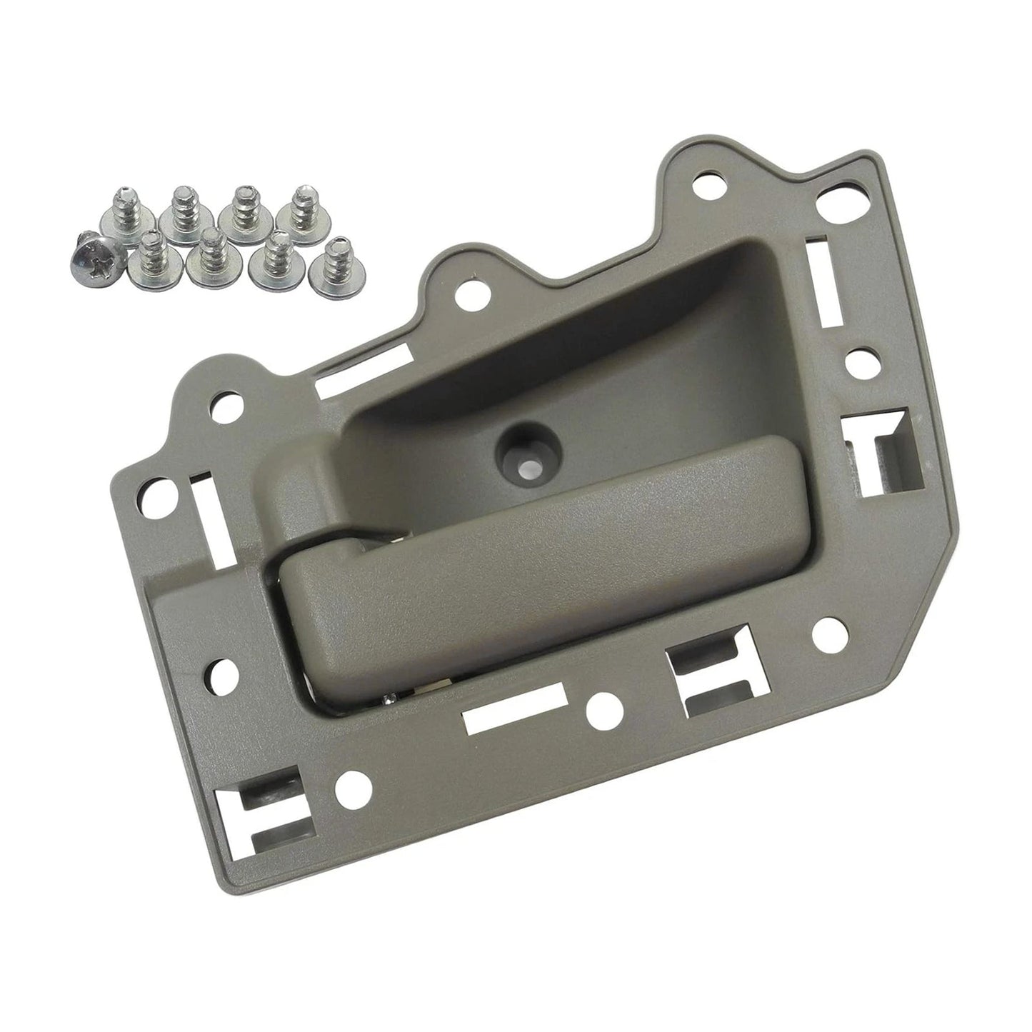 4 pezzi Maniglia interna porta anteriore posteriore sinistra e destra grigia per Jeep Grand Cherokee 2005-2011