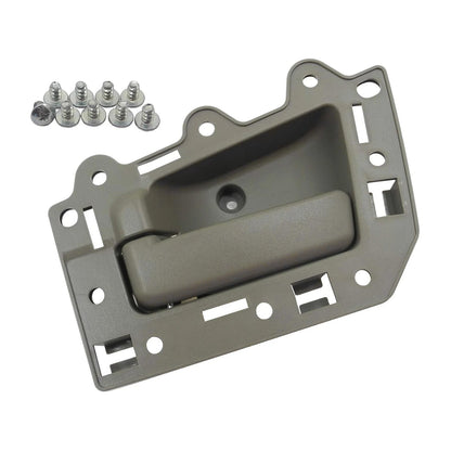 4 pezzi Maniglia interna porta anteriore posteriore sinistra e destra grigia per Jeep Grand Cherokee 2005-2011