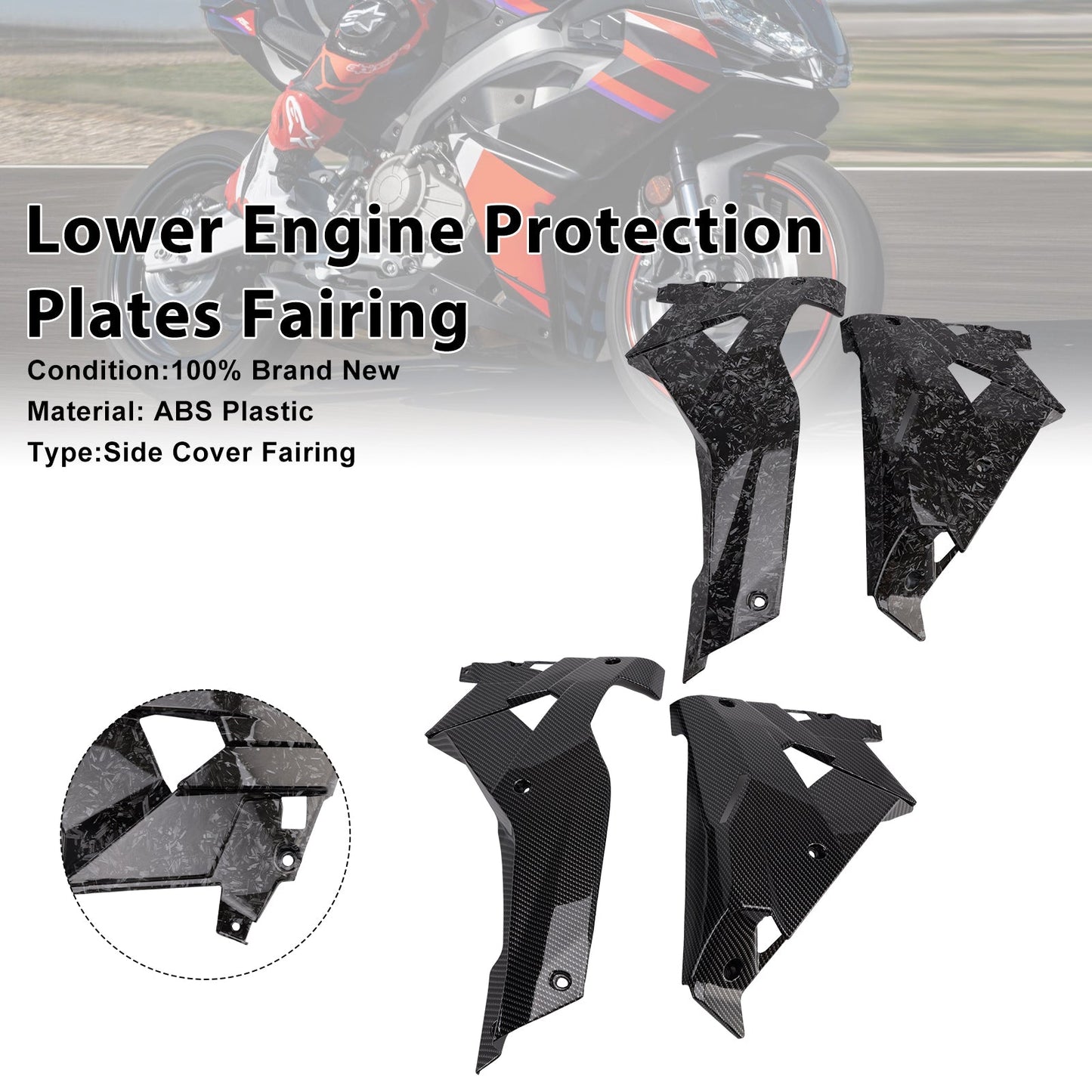 Carenatura protettiva per carenatura inferiore del motore Aprilia RS457 RS 457 2024-2025