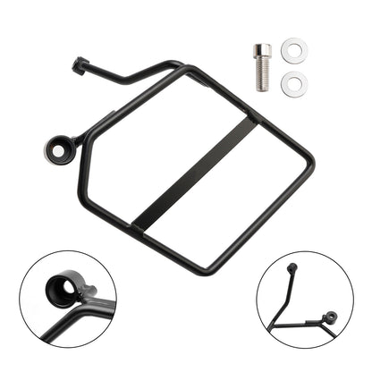 Supporto per borsa laterale portapacchi Honda Monkey 125 2018-2024, sinistro, nero
