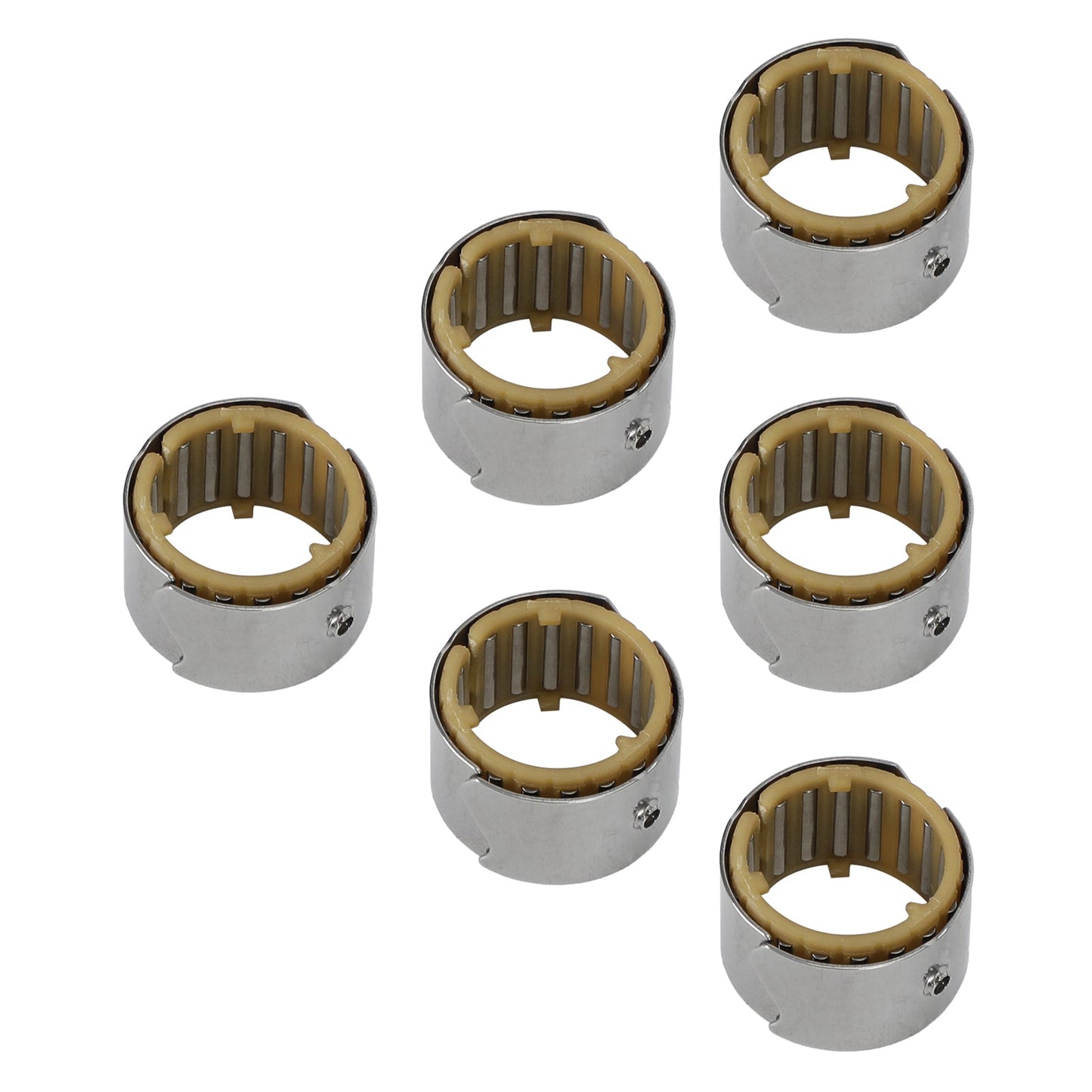 Set di 6 cuscinetti ad aghi per albero eccentrico e albero a camme per BMW 11377615379