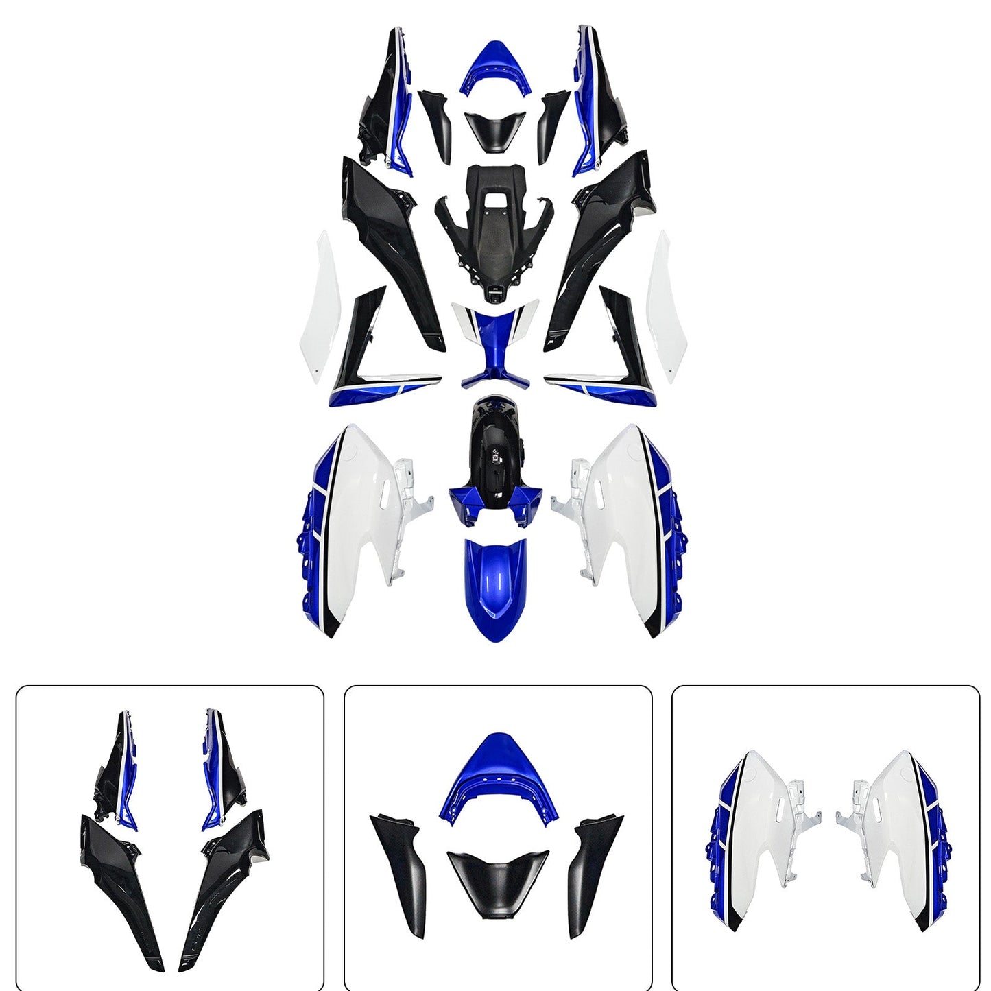 Kit di carene iniettate per Yamaha TMAX560 2025-2026