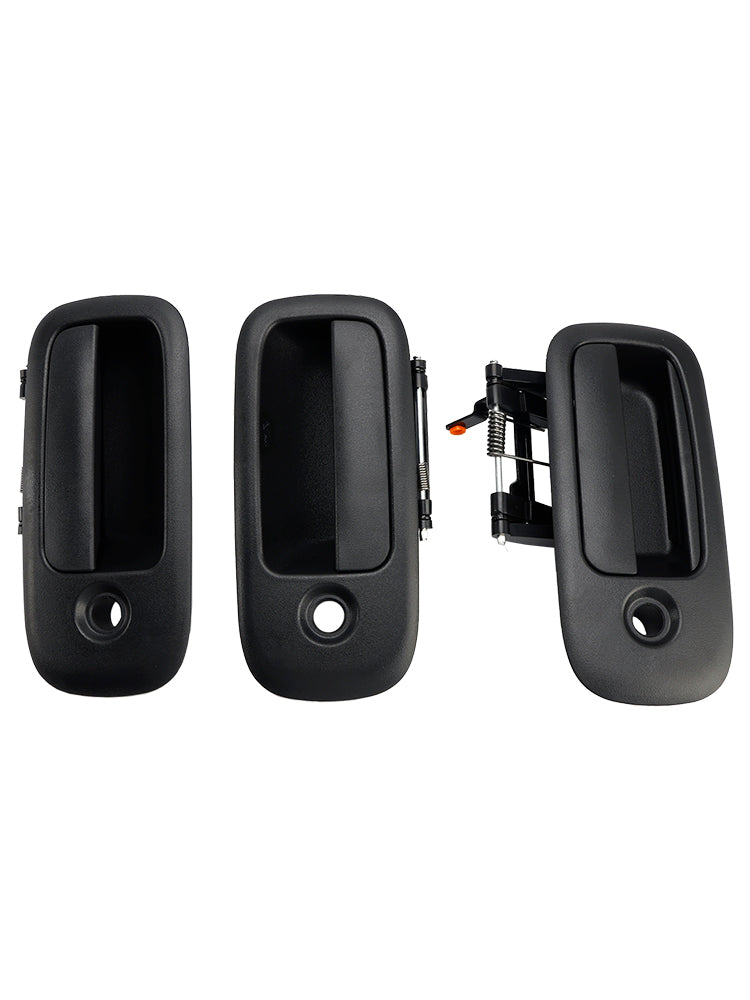 Set di 3 maniglie per porte esterne anteriori per Chevrolet Express 1500 2500 1996-2009