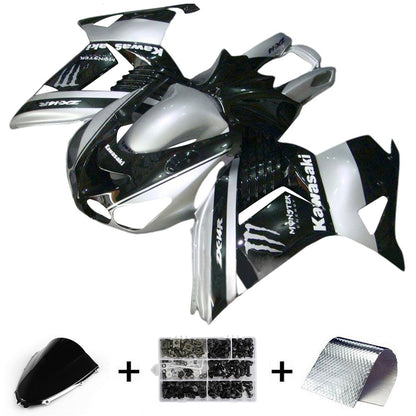 Carrozzeria kit carenatura iniezione Kawasaki ZX14R ZZR1400 2006-2011