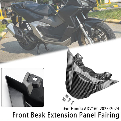 Estensione del becco anteriore Honda ADV 160 2023-2024, pannello del muso, carenatura
