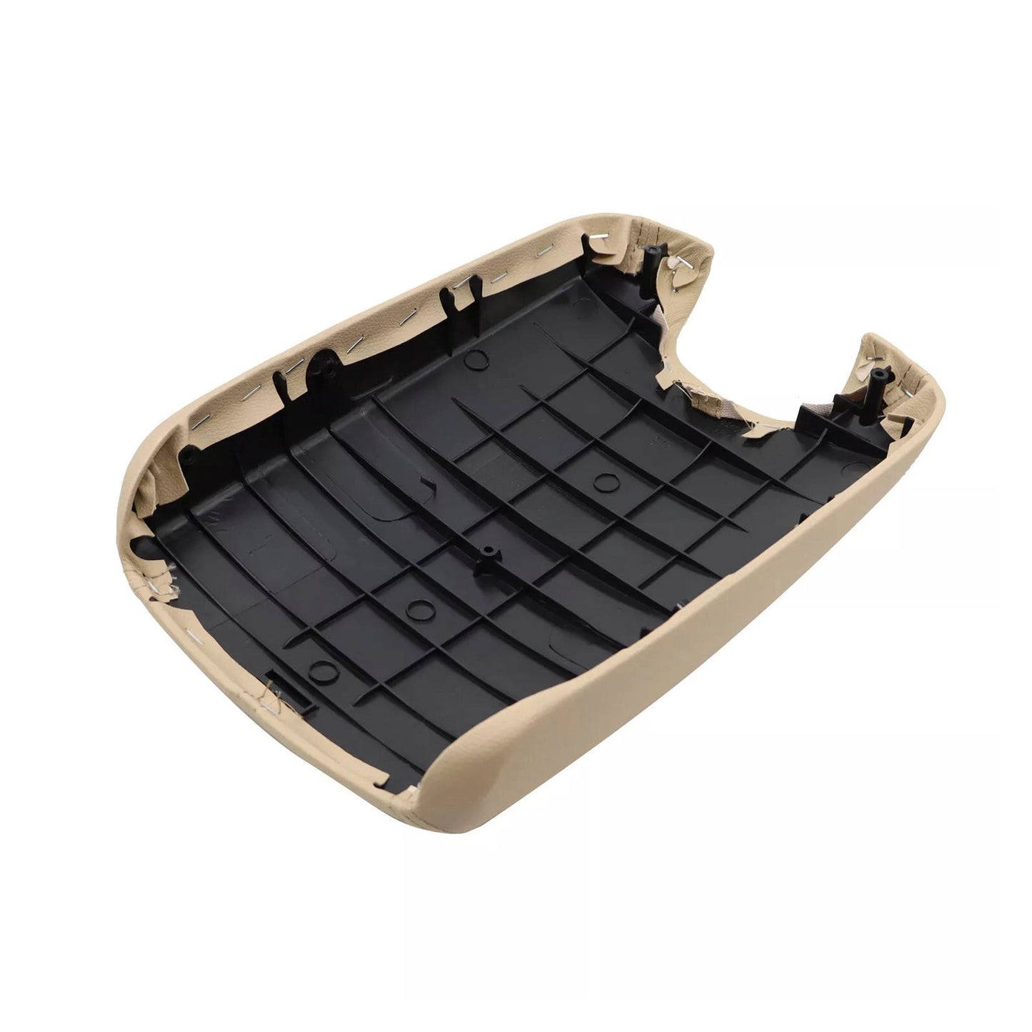 Coperchio della console centrale del bracciolo in pelle beige per Honda Accord 2008-2012