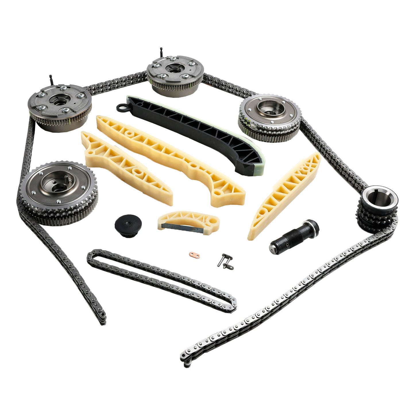 Mercedes-Benz G 550 Base 5.5L V8 2013-2015 - Kit catena distribuzione gas + 4 regolatori albero a camme