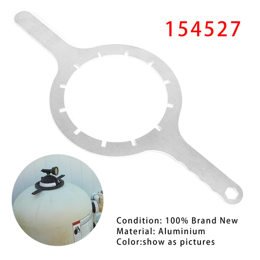 154527 Chiave in alluminio da 8-1/2'' per filtro a sabbia TR100C TR140C, TR100C-3, TR140C-3
