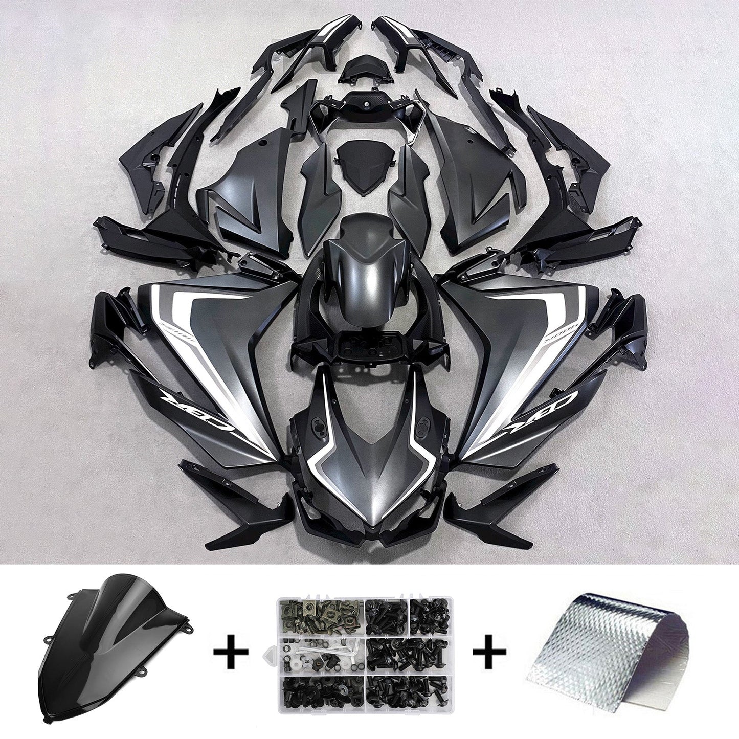 Kit di carene in plastica ABS stampate a iniezione per Honda CBR500R 2019-2021