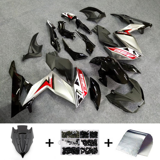 Kit carenatura iniezione in plastica ABS adatto per Kawasaki Z250 Z300 2015-2016