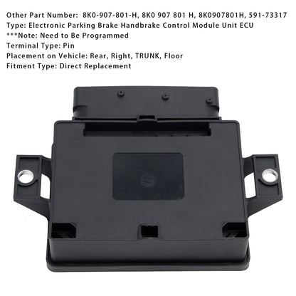 Modulo di controllo del freno a mano del freno di stazionamento elettronico ECU per Audi A4 S4 09-12