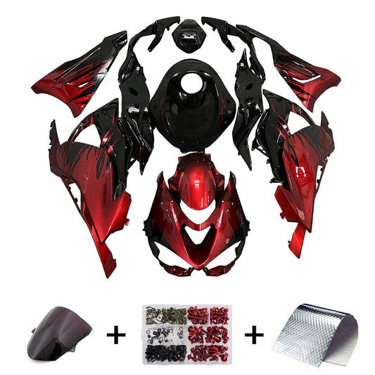 Kit carenatura iniezione in plastica ABS adatto per Kawasaki ZX-6R 2024-2026