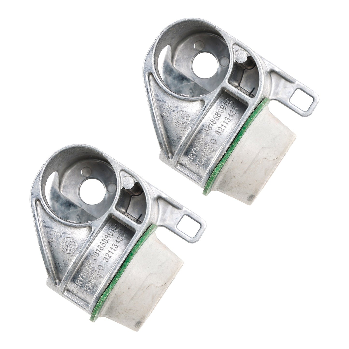 2 * Dispositivo di gancio di scarico marmitta 68185869AB per Jeep Cherokee 2015-2021