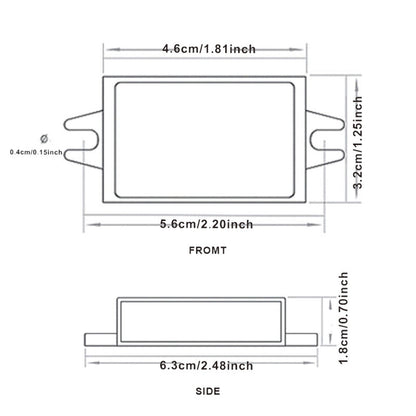 Convertitore di alimentazione per auto DC-DC 6V-12V 1A 12W Step Up, regolatore impermeabile