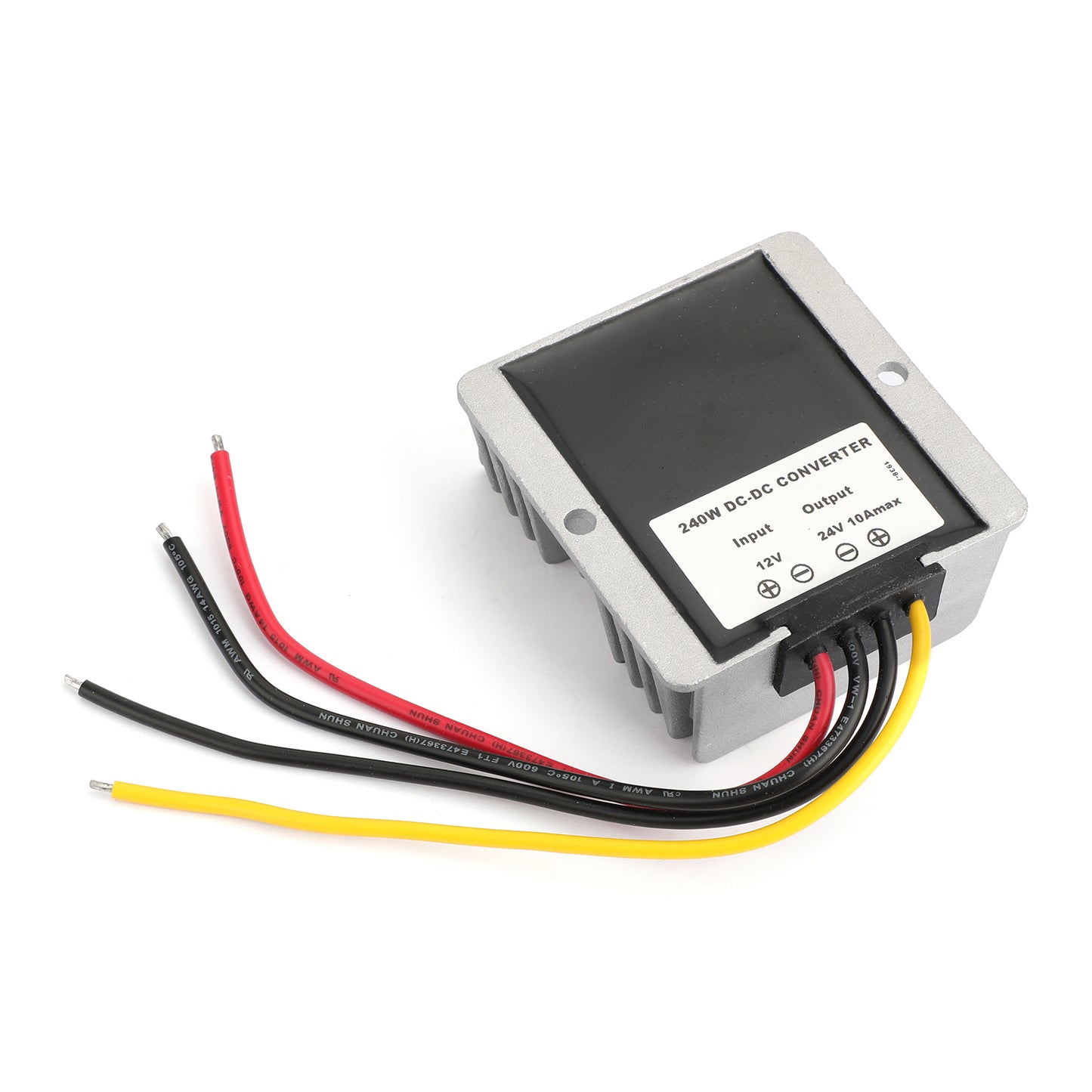 Convertitore 24V 1-20A Boost Modulo Regolatore a 12V Alimentatori Impermeabile