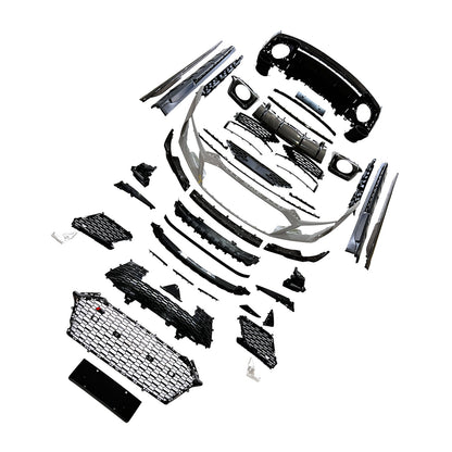 Kit carrozzeria paraurti in fibra di carbonio per Audi R8 4S 2016-2020, aggiornabile al modello 2021-2024.