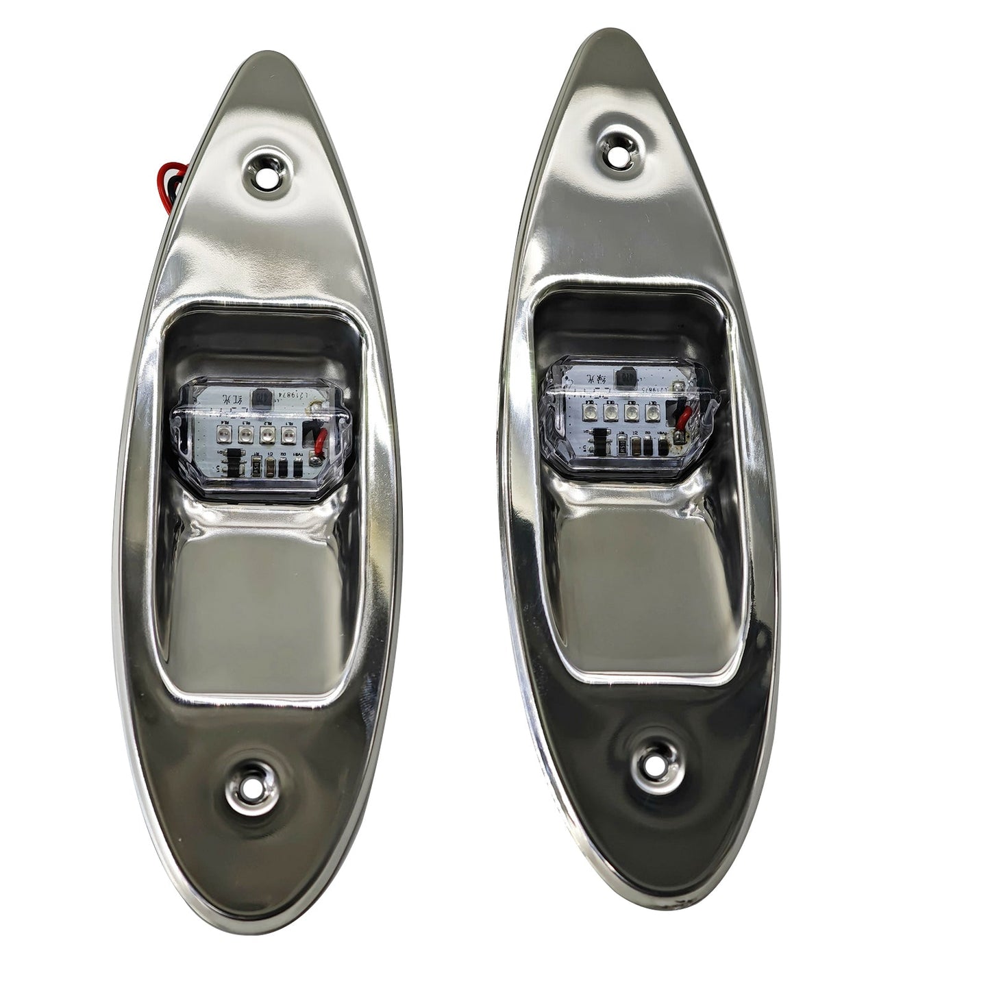 Luce di segnalazione di navigazione IP67 12-24V per barche, yacht e imbarcazioni a vela.