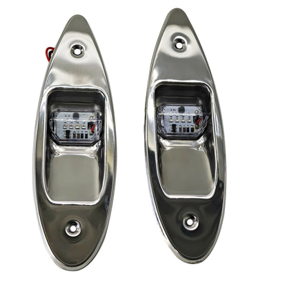 Luce di segnalazione di navigazione IP67 12-24V per barche, yacht e imbarcazioni a vela.