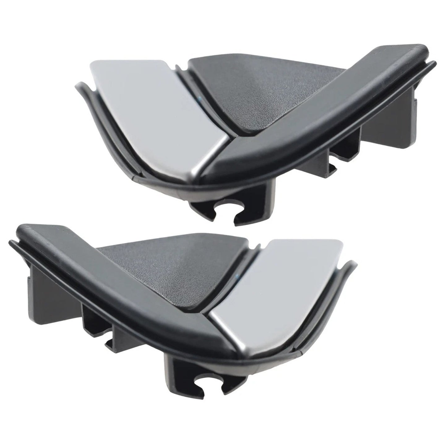 Coppia di modanature per angoli di copertura del parafango del finestrino anteriore per GMC Terrain 2018-2024