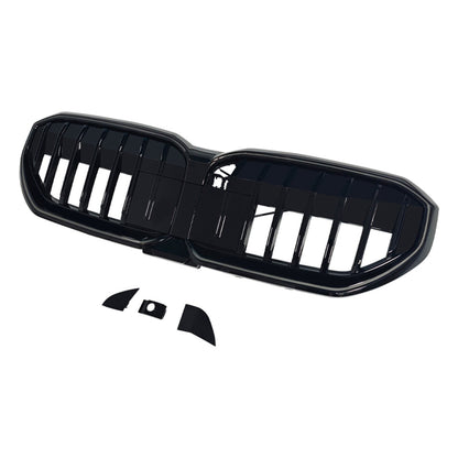 Griglia paraurti anteriore a lamelle singole per BMW Serie 5 I5 G60 G61 G68, compatibile con modelli dal 2024 in poi.