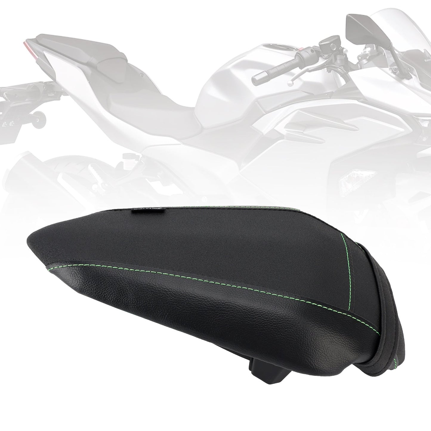 Cuscino passeggero posteriore Kawasaki Ninja 500 Z500 2024-2025 Flat Pu BlackB