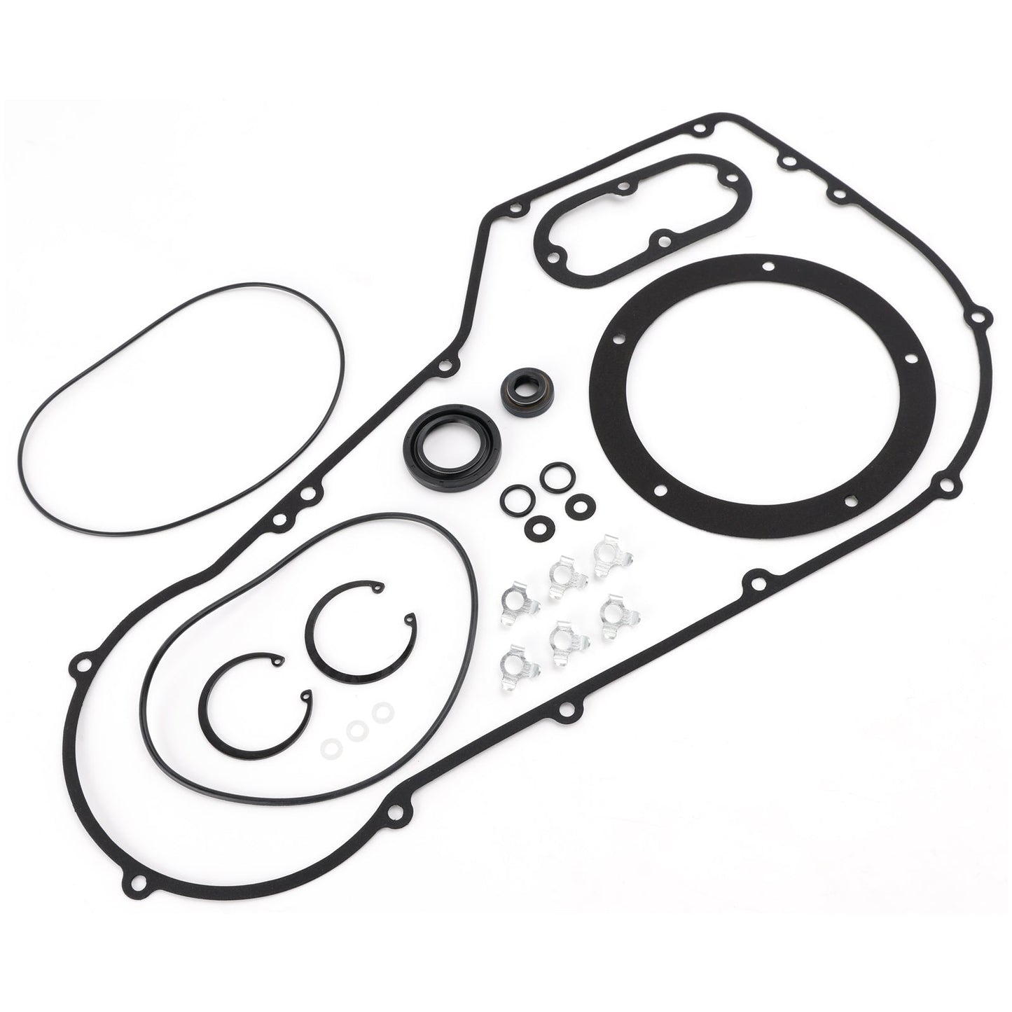 Kit guarnizioni e paraoli per coperchio primario per Softail FXST FLST 94-2006 Dyna FXD 1994-05