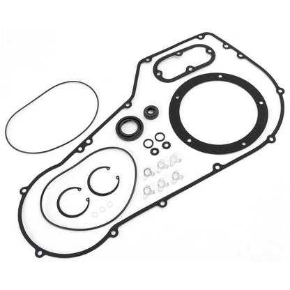 Kit guarnizioni e paraoli per coperchio primario per Softail FXST FLST 94-2006 Dyna FXD 1994-05