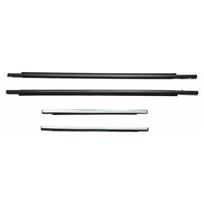 Guarnizione per modanatura finestrino, guarnizione per cintura, 4 pezzi, per Toyota FJ Cruiser 2007-2014