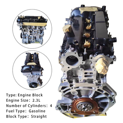 Ford Mustang 2.3L Ecoboost 2020, blocco motore lungo nuovo di zecca