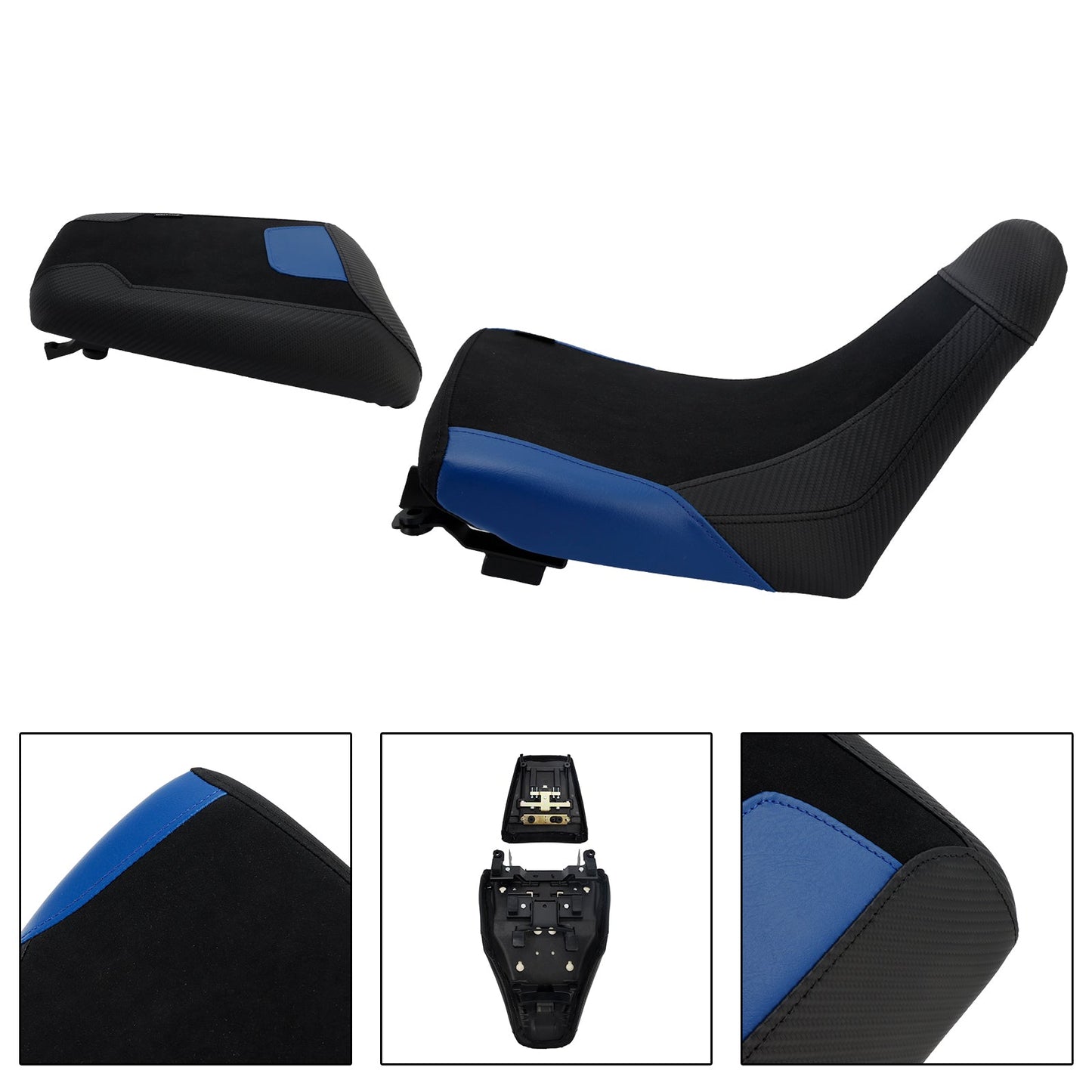 Kit di ammortizzatori Raider anteriori e posteriori per Suzuki V-Strom DL1050, colore blu, 2023-2025.