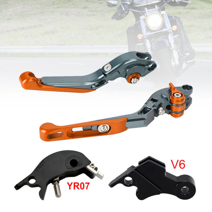 Leva freno frizione regolabile adatta per YAMAHA XSR900 XSR900GP MT-09 2024-2025