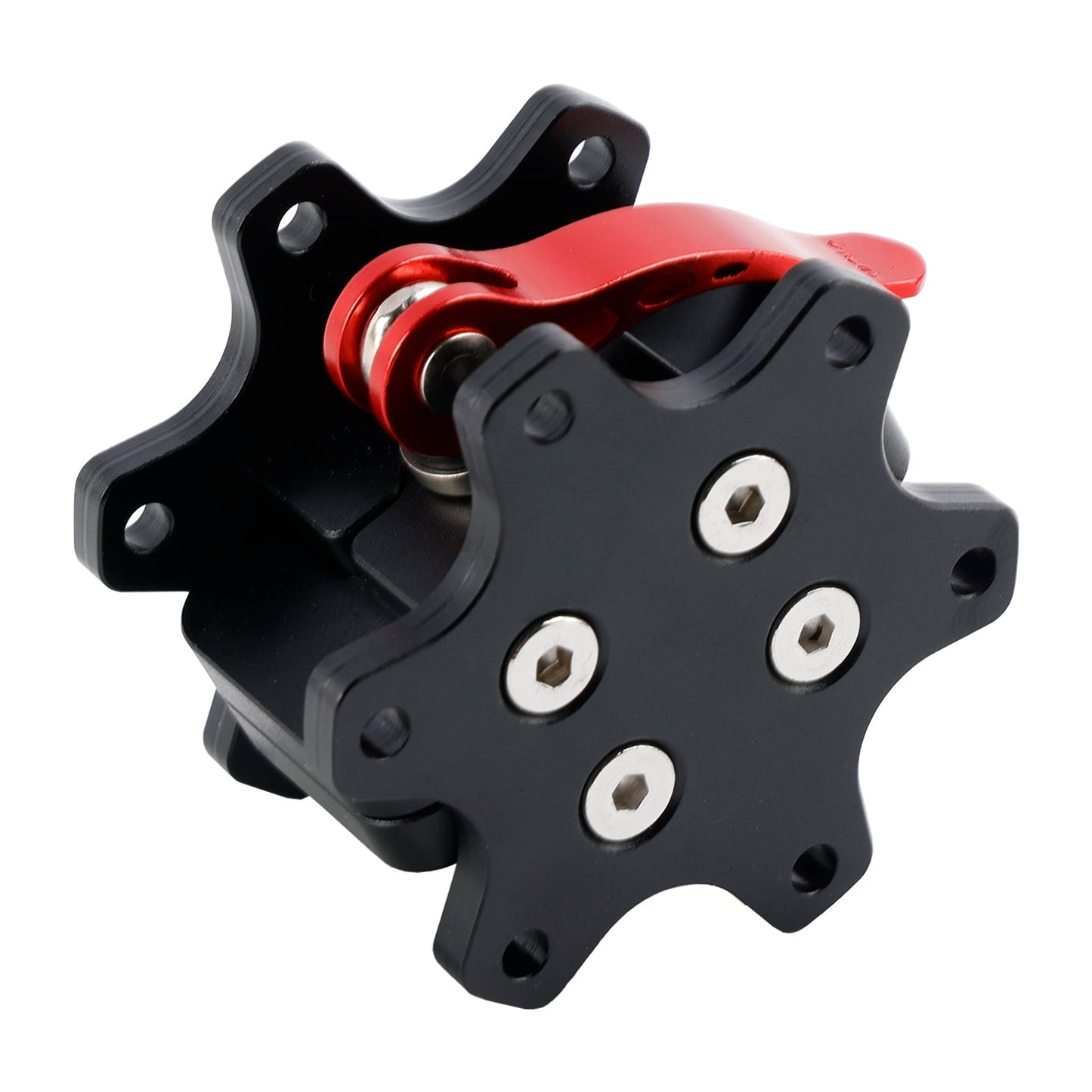 Adattatore per mozzo a sgancio rapido per volante Thrustmaster/Logitech/Simagic da 70 mm