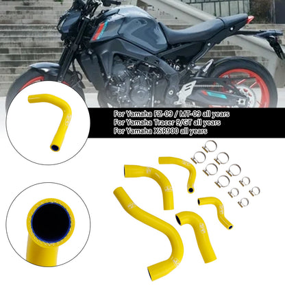 Yamaha MT-09 XSR900 Tracer 9/GT tutti gli anni Tubo refrigerante radiatore in silicone