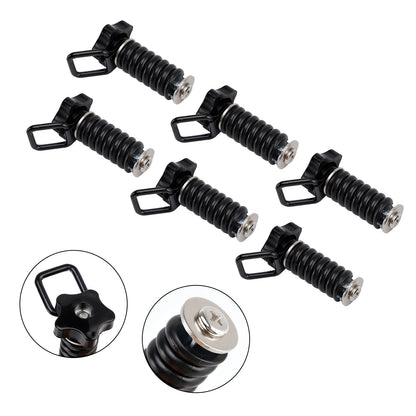 6 pezzi di anelli flessibili di ancoraggio per carico da 1 pollice per Polaris RZR Sportsman Ace 2013-2025