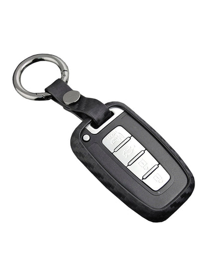 Custodia in pelle e silicone per chiave auto con fibbia per Hyundai e Smart (vecchie e vecchie)