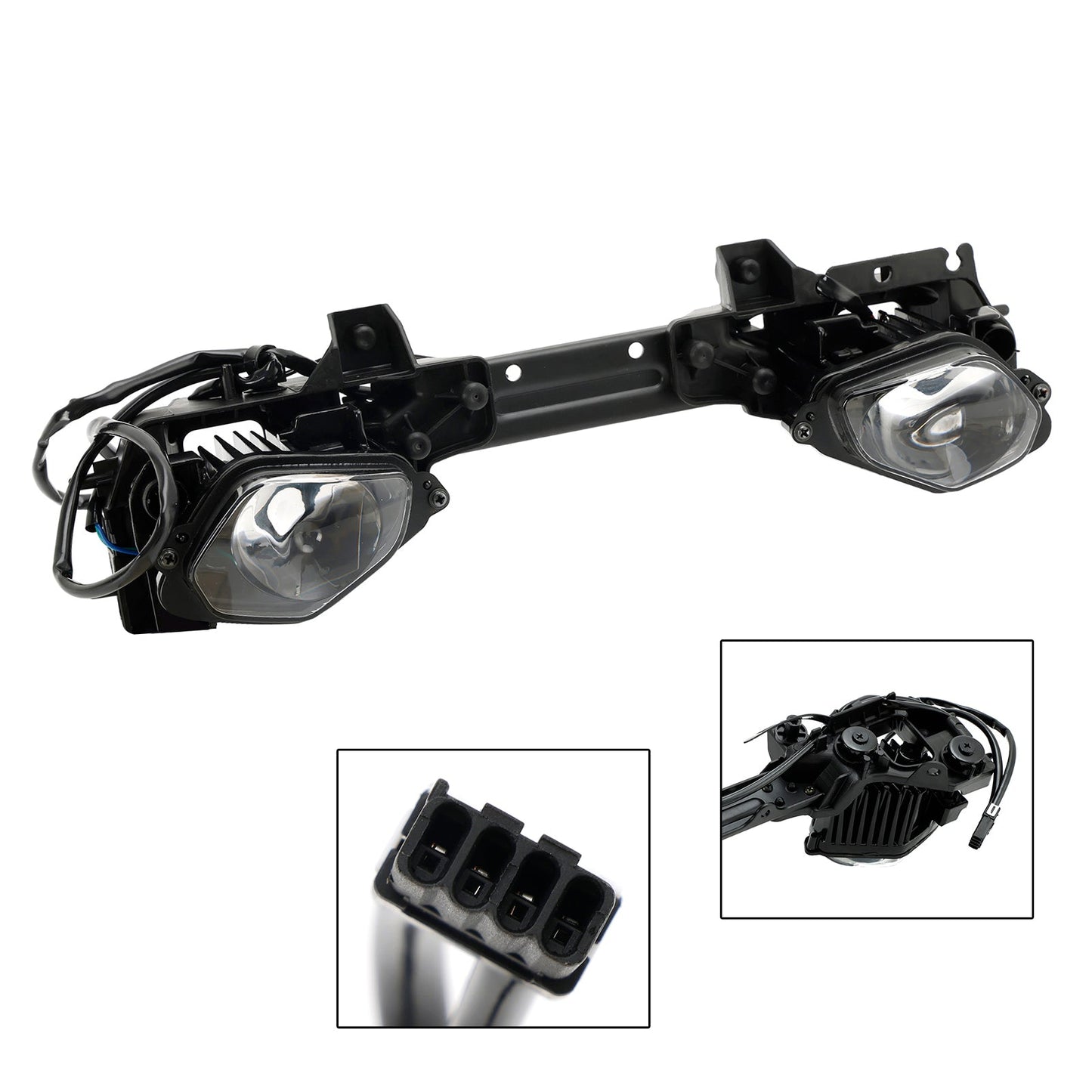 Griglia faro anteriore Yamaha Yzf-R6 2017-2023, protezione faro LED trasparente