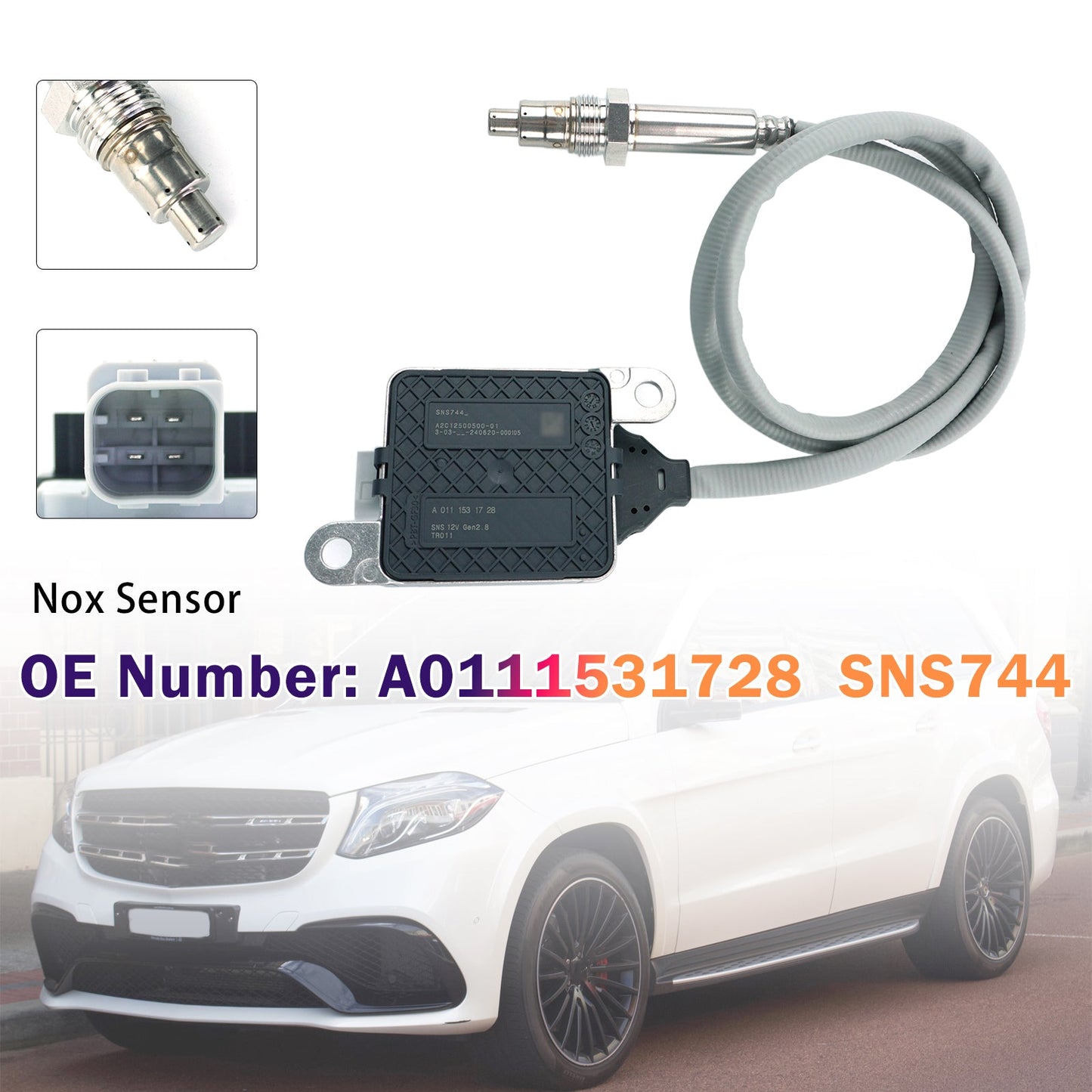 Sensore di ossido di azoto 12V A0111531728 SNS744 per Mercedes
