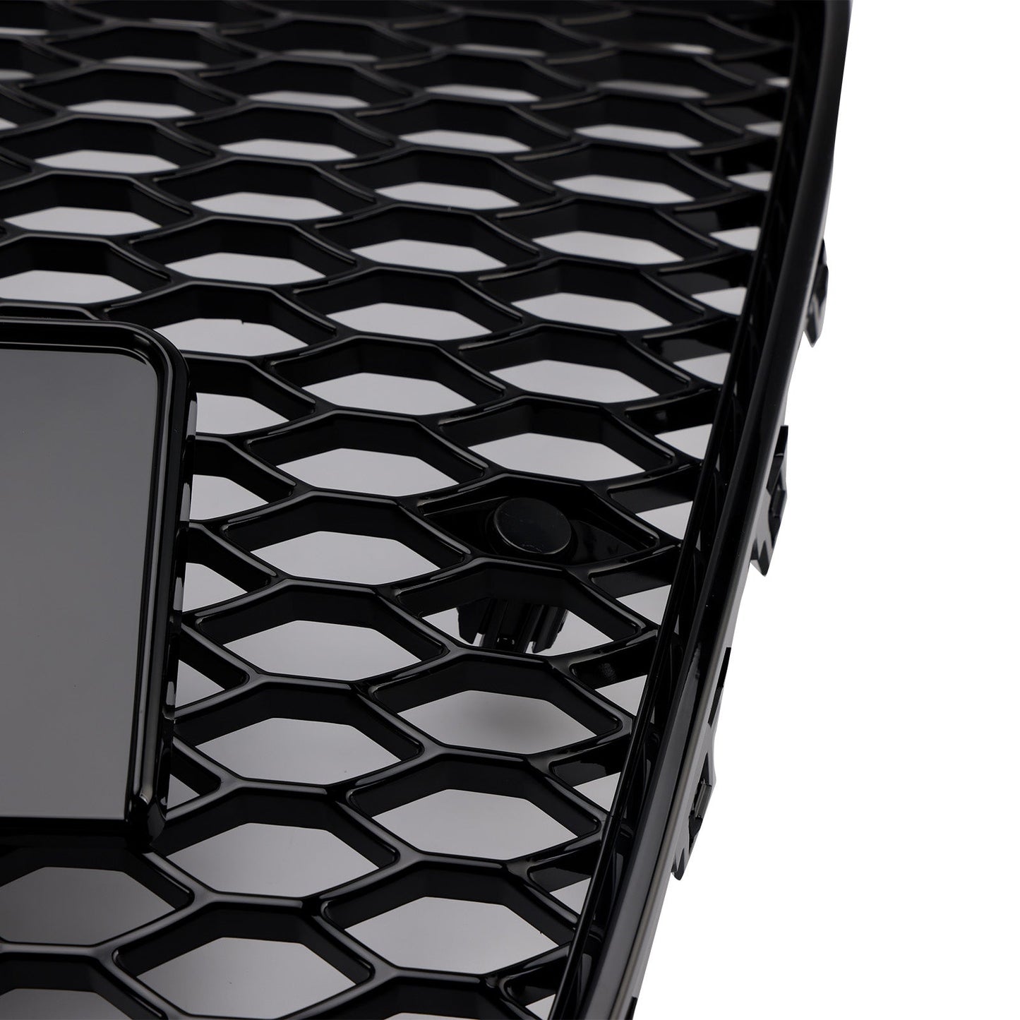 Griglia di ventilazione del radiatore per Audi Q7 SQ7 2005-2015, nera lucida, paraurti anteriore